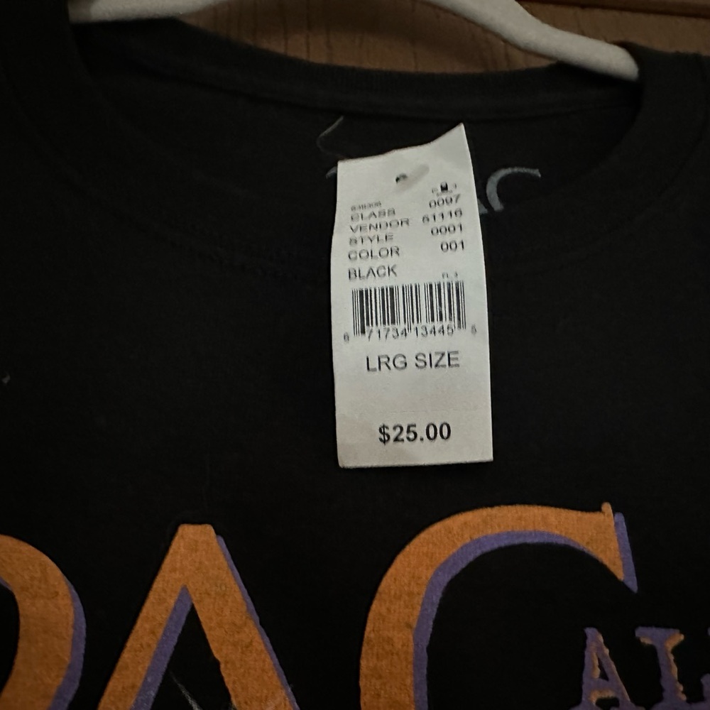 Tupac tee in size large…All Eyes on Me - Picture 4 of 5